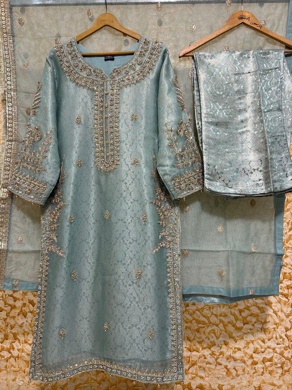 ORGANZA ZARI WORK